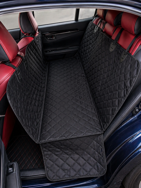 Автогамак Защитный чехол для животных на заднее сиденье Черный UFT Seat Cover 4 (UFTseatcover4) - изображение 2