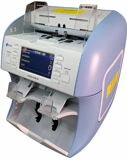 Счетная машинка для денег KISAN NEWTON 3-F Fitness 2025 – подсчет, проверка подлинности и сортировка купюр С детекцией банкнот С сортировкой номинала Скоростной счётчик денег - Фото 5 Счетная машинка для денег KISAN NEWTON 3-F Fitness 2025 – подсчет, проверка подлинности и сортировка купюр С детекцией банкнот С сортировкой номинала Скоростной счётчик денег - изображение 5