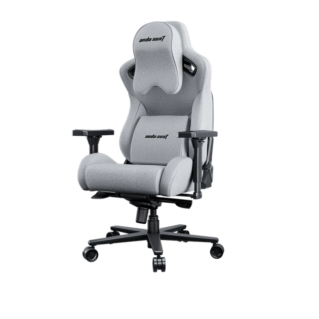 Крісло ігрове Anda Seat Kaiser 2 Pro Grey Fabric Size XL - зображення 6