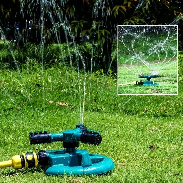 Розумна система поливання NEW автоматичний для газонів на 360 градусів Lawn Sprinkler - Фото 7 Розумна система поливання NEW автоматичний для газонів на 360 градусів Lawn Sprinkler - зображення 7