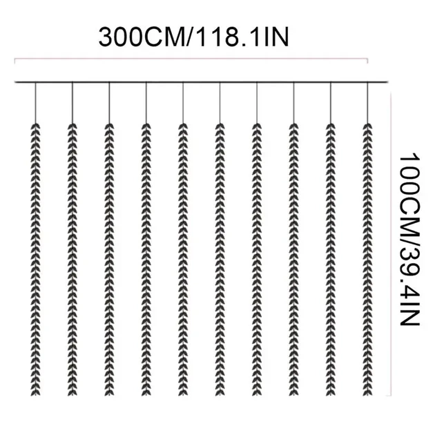 Гирлянда 200 Led зеленая ива теплый белый SF-56 - изображение 8