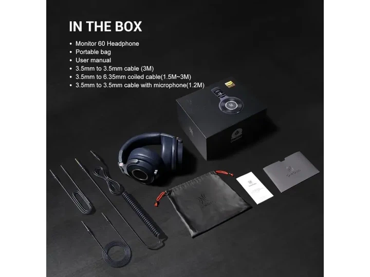Навушники з мікрофоном OneOdio Monitor 60 Misty Blue - зображення 5