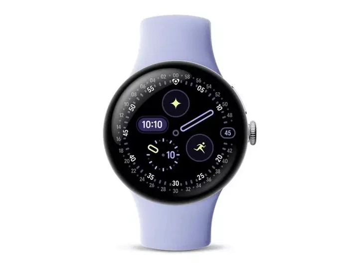 Смарт-годинник Google Pixel Watch 4 41mm Wi-Fi Polished Silver Aluminum case / Iris Active Band - изображение 2