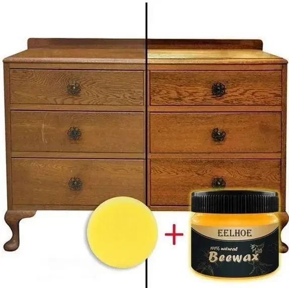 Поліроль для меблів Beewax 80 г/Воскова поліроль для меблів - Фото 8 Поліроль для меблів Beewax 80 г/Воскова поліроль для меблів - зображення 8