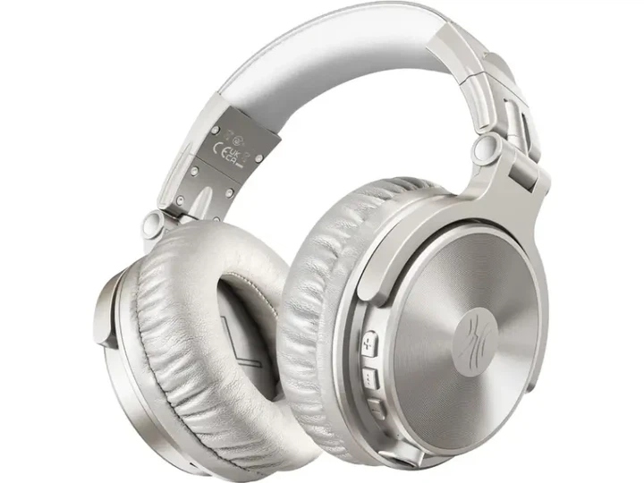 Навушники із мікрофоном OneOdio Studio Pro C Silver - зображення 2