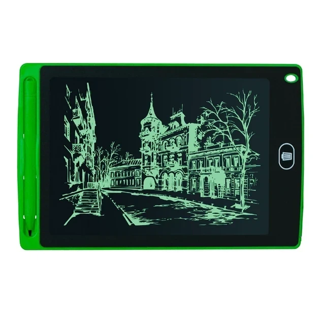 LCD-планшет для малювання 8,5" LCD Writing Tablet Green - Фото 1 LCD-планшет для малювання 8,5" LCD Writing Tablet Green - зображення 1
