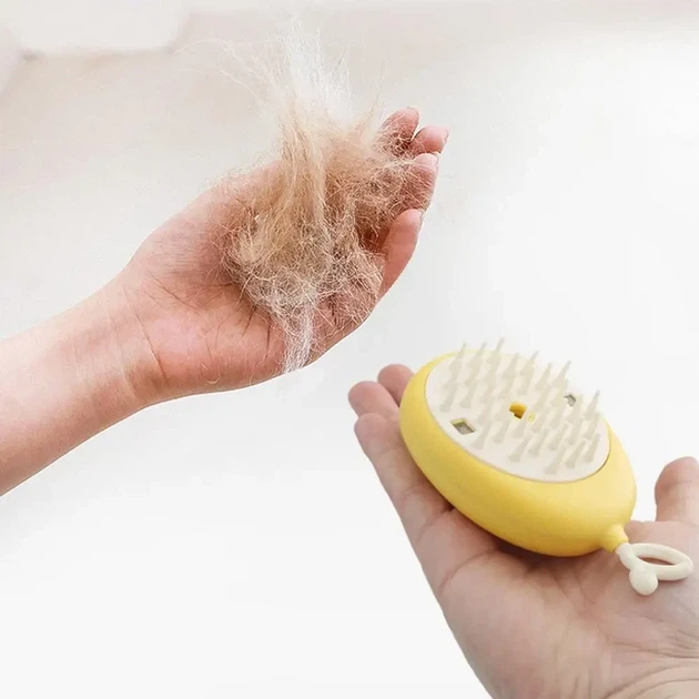 Щетка массажная для ухода за шерстью животных 4 в 1 ПАРОВАЯ Pet comb - изображение 6