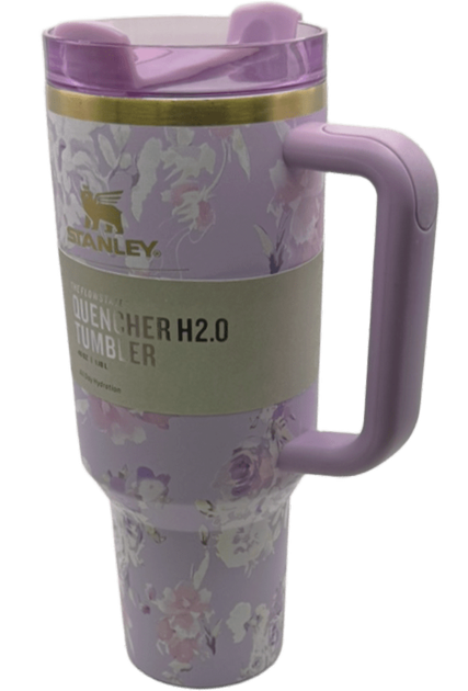 Термос термокружка Stanley Quencher H2.0 Tumbler из нержавеющей стали 1,18 л Happy Thoughts KT6007859 - изображение 7