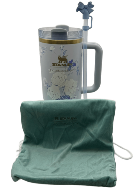 Термос термокружка Stanley Quencher H2.0 Tumbler из нержавеющей стали Everblooming Rosettes 1,18 л KT6007855 - Фото 2 Термос термокружка Stanley Quencher H2.0 Tumbler из нержавеющей стали Everblooming Rosettes 1,18 л KT6007855 - изображение 2