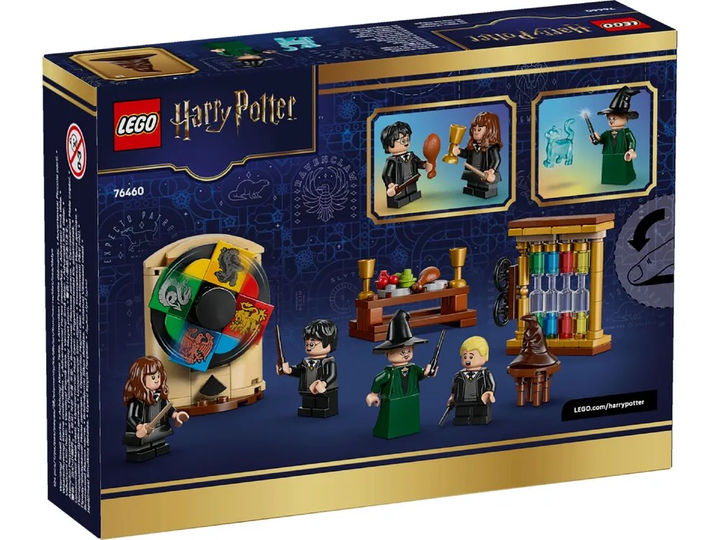 Конструктор LEGO Harry Potter Замок Хогвартс: Церемония распределения по факультетам 124 детали (76460) - изображение 3