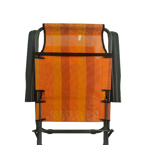 Садовое кресло-шезлонг Stenson MH-3913 складное 153×60×80 см. Orange - изображение 4