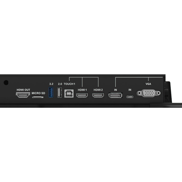 Информационный дисплей сенсорный 75" IIYAMA ProLite TE7512MIS-B4AG VA 4K UHD 400 кд/м² 6.5 мс Android 14 Black - изображение 7