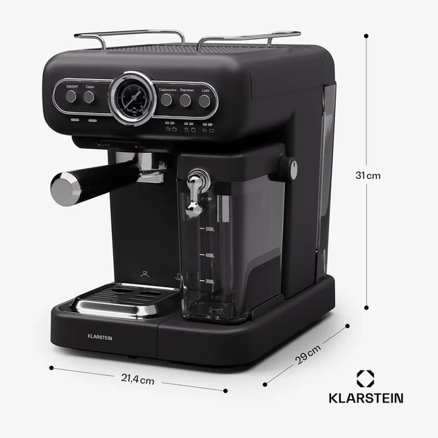 Кофеварка Klarstein Espressionata Evo 19 бар (10045425) - изображение 8