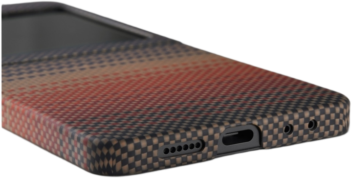 Панель PITAKA Ultra-Slim MagSafe для Samsung Galaxy Z Flip7 Sunset (741654367599) - зображення 5