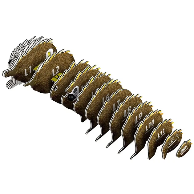 Сборная 3D модель Eugy Зоопарк Ехидна (XEG-058) - Фото 2 Сборная 3D модель Eugy Зоопарк Ехидна (XEG-058) - изображение 2