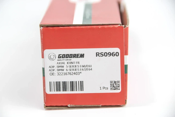 Тяга рульова BMW 5 (E60/61)/6 (E63/64) 04- GOODREM RS0960 BMW 5 Series, 6 Series 32216762403 - изображение 4