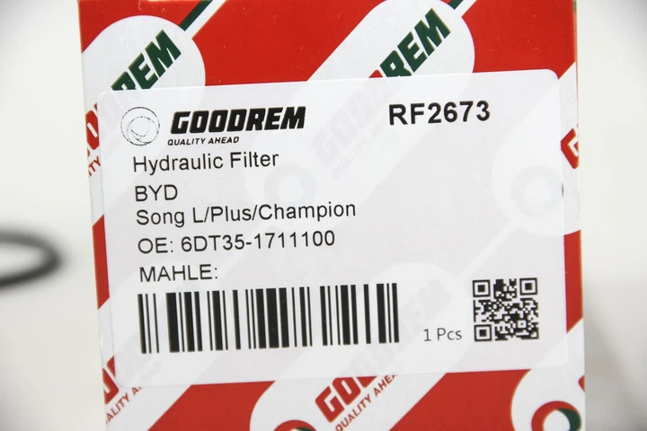 Фільтр редуктора двигуна BYD Song L/Plus/Champion (передній двигун) GOODREM RF2673 - изображение 4