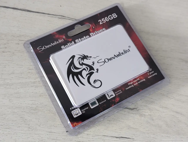 SSD-накопичувач SomnAmbulist Sata III 256Gb White (SomnAmbulist Sata III 256Gb White) - зображення 2