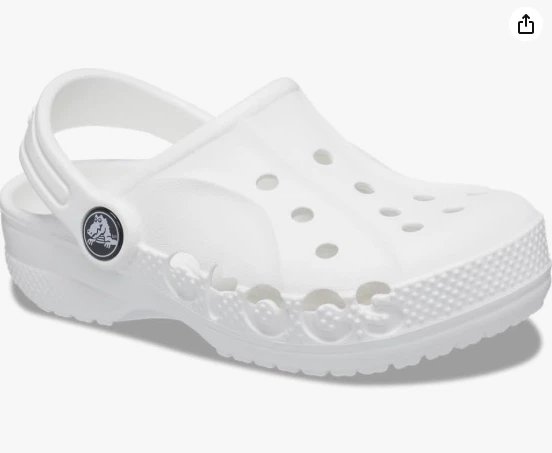 Женские кроксы Crocs Baya Clog White Белый 38-39 (M6/W8) 24-25 см - изображение 2