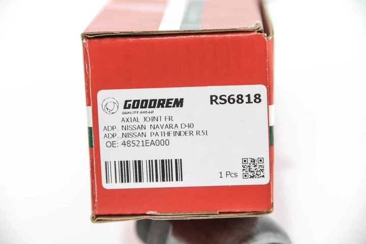 Тяга рульова Nissan Navara/Pathfinder 05- GOODREM RS6818 Nissan Navara, Pathfinder 48521EA000 - изображение 4