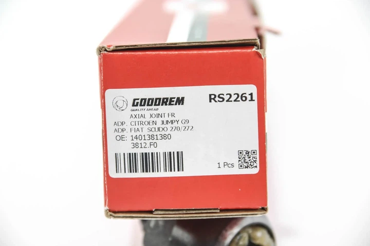 Тяга рульова Scudo/Jumpy/Expert 07- GOODREM RS2261 Citroen Jumpy, C8; Fiat Scudo; Peugeot Expert, 807 1401381380, 3812F0, 1497550080 - изображение 4