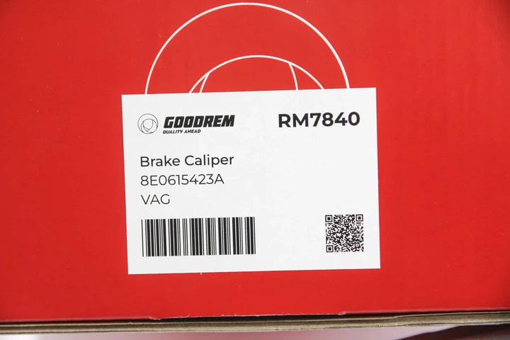 Супорт гальмівний задній A6/Passat 96-05 03- (38mm) Л. GOODREM RM7840 Audi A6, Allroad; Volkswagen Passat 8E0615423A - Фото 5 Супорт гальмівний задній A6/Passat 96-05 03- (38mm) Л. GOODREM RM7840 Audi A6, Allroad; Volkswagen Passat 8E0615423A - изображение 5