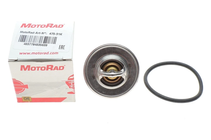 Термостат системи охлаждения MOTORAD 47591K Audi A3, A1; Skoda Fabia, Octavia, Roomster; Volkswagen Passat, Polo, Golf; Seat Leon 050121113C, MN980137, 03L121113B - зображення 2