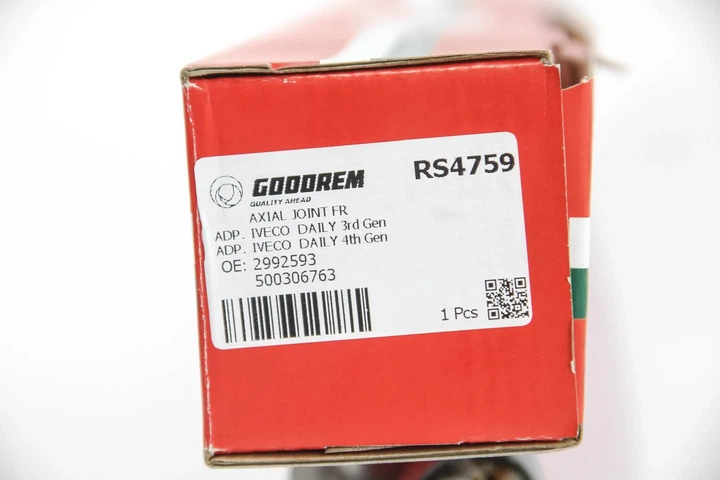 Тяга рульова Iveco Daily 99- GOODREM RS4759 Iveco Daily 2992593, 500306763 - изображение 4
