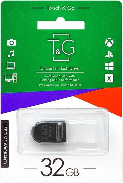 Флешка USB 32GB T&G Shorty 010 - Фото 1 Флешка USB 32GB T&G Shorty 010 - изображение 1