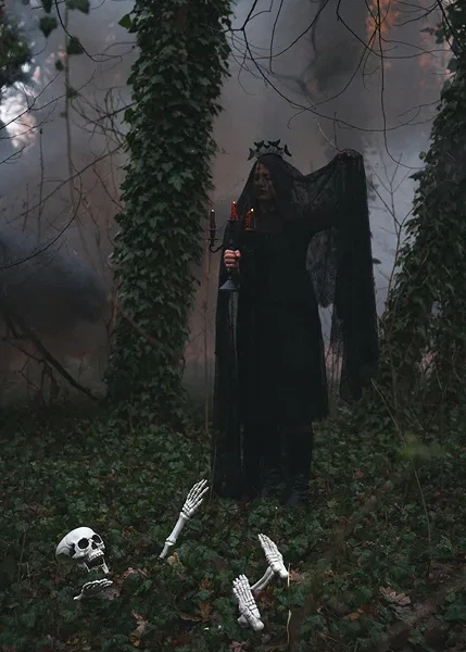 Набір декорацій PartyDeco Скелет 5 елементів (HDD6) (5904555044906) - зображення 6