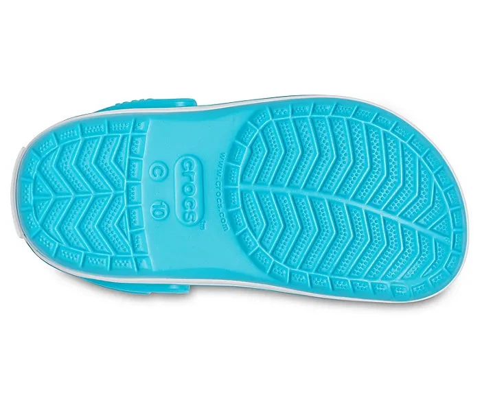 Крокси дитячі сабо Crocs Crocband Clog Digital Aqua 32 блакитні - изображение 3