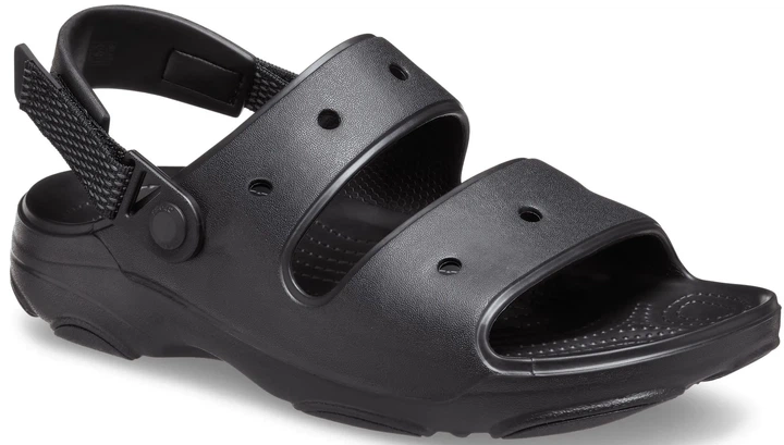 Крокси сандалі Crocs Sandal All Terrain Black 39 (EU 39-40) чорні - Фото 3 Крокси сандалі Crocs Sandal All Terrain Black 39 (EU 39-40) чорні - изображение 3