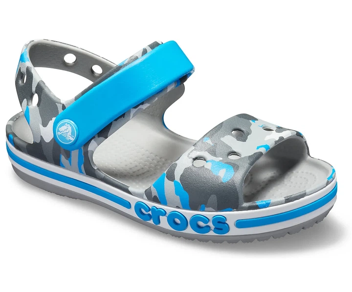 Крокси сандалі Crocs Bayaband Seasonal Graphic Sandal Light Grey 23-24 сірі - Фото 1 Крокси сандалі Crocs Bayaband Seasonal Graphic Sandal Light Grey 23-24 сірі - изображение 1