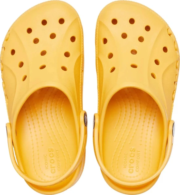 Крокси дитячі сабо Crocs Baya Orange Sorbet 32 помаренчеві - Фото 3 Крокси дитячі сабо Crocs Baya Orange Sorbet 32 помаренчеві - изображение 3