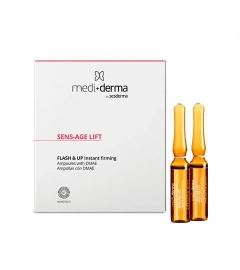 Ампулы мгновенного действия Mediderma Sens Age Lift Flash Ampoules 5х2 мл - Фото 1 Ампулы мгновенного действия Mediderma Sens Age Lift Flash Ampoules 5х2 мл - изображение 1