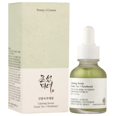 Сыворотка для лица успокаивающая Beauty Of Joseon Calming Serum Green tea + Panthenol 30 ml - изображение 2