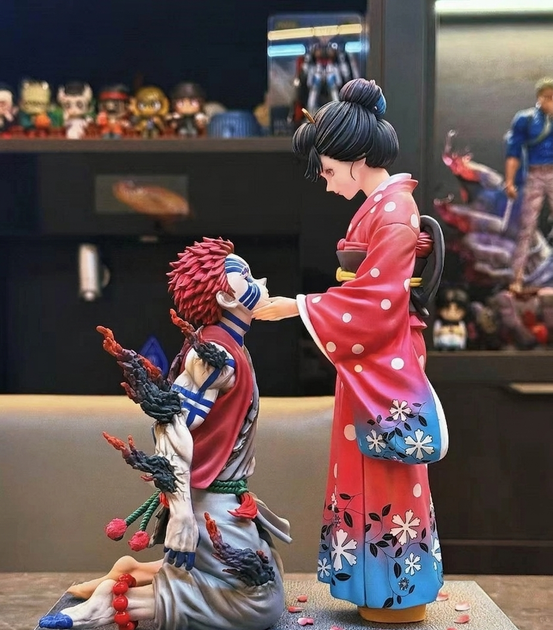 Коллекционная аниме фигурка Аказа и Коюки (Akaza & Koyuki) — Demon Slayer / Клинок, рассекающий демонов Kimetsu no Yaiba, 27 см - Фото 3 Коллекционная аниме фигурка Аказа и Коюки (Akaza & Koyuki) — Demon Slayer / Клинок, рассекающий демонов Kimetsu no Yaiba, 27 см - изображение 3