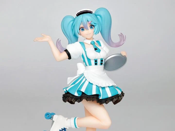 Фигурка Хацуне Мику – Hatsune Miku Cafe Maid Ver. | Коллекционная аниме-модель, 19 см от Taito. - Фото 5 Фигурка Хацуне Мику – Hatsune Miku Cafe Maid Ver. | Коллекционная аниме-модель, 19 см от Taito. - изображение 5