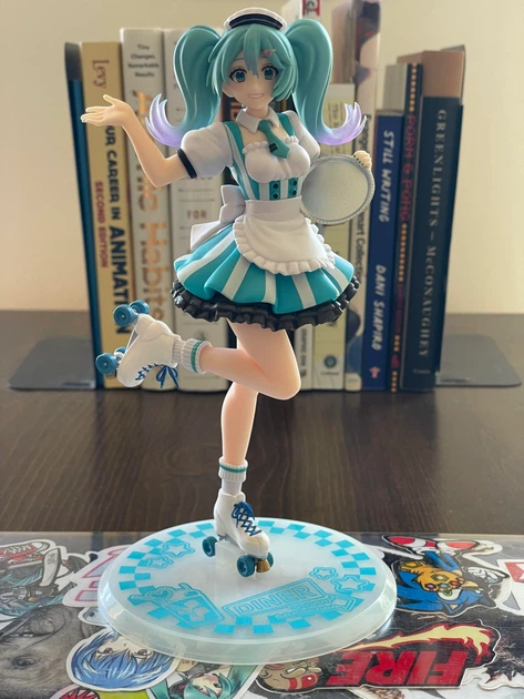 Фигурка Хацуне Мику – Hatsune Miku Cafe Maid Ver. | Коллекционная аниме-модель, 19 см от Taito. - Фото 7 Фигурка Хацуне Мику – Hatsune Miku Cafe Maid Ver. | Коллекционная аниме-модель, 19 см от Taito. - изображение 7