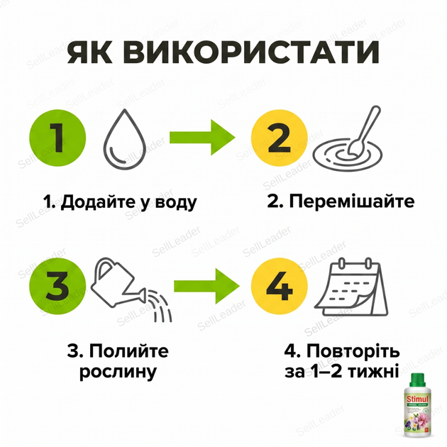 Удобрение органическое "Stimul Natural" 310мл жидкое для балконных и комнатных растений цветов универсальное - изображение 8