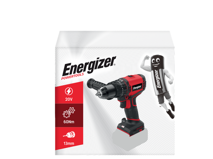 Wiertarko-wkrętarka bezszczotkowa Energizer 3DR027 20V bez akumulatora (3492548237807) - obraz 2