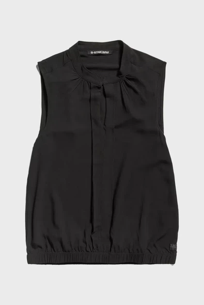 Жіночий чорний топ G-Star RAW XS D24453,D523 - Фото 4 Жіночий чорний топ G-Star RAW XS D24453,D523 - зображення 4