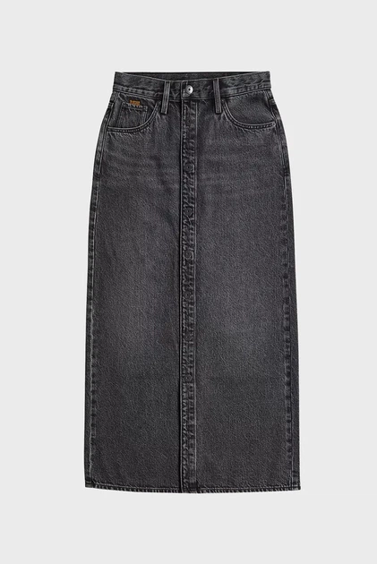 Жіноча темно-сіра джинсова спідниця Viktoria Snaps G-Star RAW 29 D26245,D933 - зображення 6