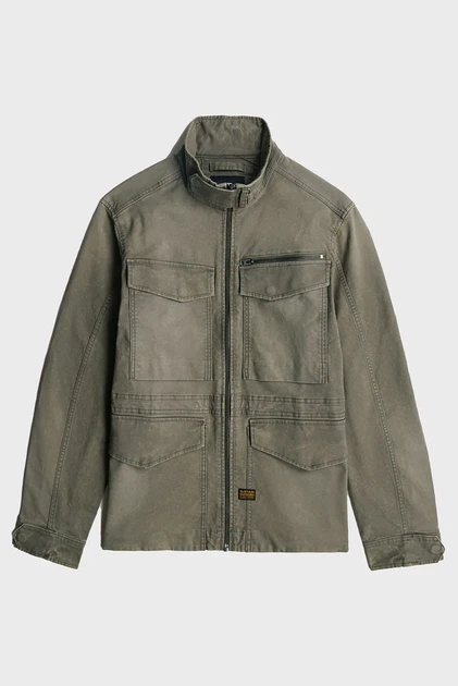 Чоловіча сера джинсова куртка Rovic slim field G-Star RAW L D26117,E172 - Фото 6 Чоловіча сера джинсова куртка Rovic slim field G-Star RAW L D26117,E172 - зображення 6