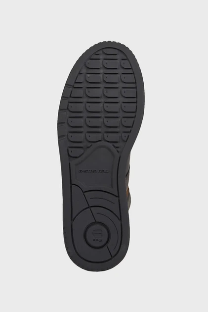 Чоловічі коричневі шкіряні хайтопи GRID G-Star RAW 44 D28187,01 - Фото 6 Чоловічі коричневі шкіряні хайтопи GRID G-Star RAW 44 D28187,01 - зображення 6