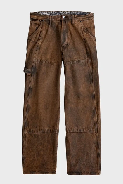 Чоловічі коричневі джинси Contor G-Star RAW 33-32 D27720,D490 - зображення 6