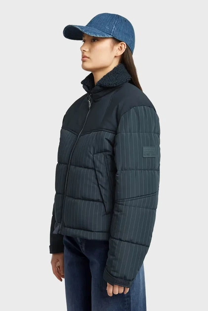 Жіноча темно-синя куртка у смужку Expedition G-Star RAW XS D26958,E084 - зображення 3