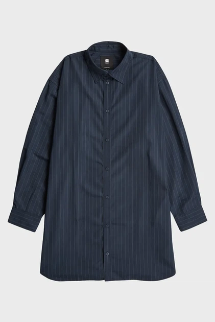 Жіноче темно-синє плаття біля смужку G-Star RAW L D26979,E084 - зображення 5