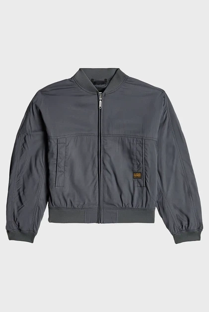 Жіночий темно-сірий бомбер Summer G-Star RAW M D26004, D923 - Фото 7 Жіночий темно-сірий бомбер Summer G-Star RAW M D26004, D923 - зображення 7