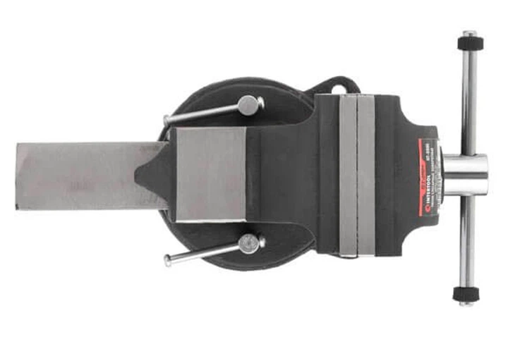 Тиски ручные поворотные слесарные Intertool HT-0085 100 мм Storm - Фото 6 Тиски ручные поворотные слесарные Intertool HT-0085 100 мм Storm - изображение 6